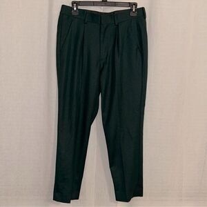 ASOS 30 x 24 Shimmery Winter Green Capri Dress Slacks Senior Ball